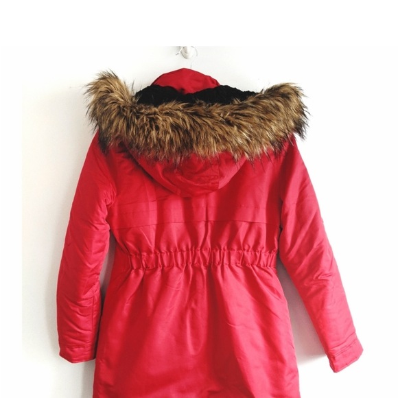 Garage Explorer Parka Winter Jacket red - Picture 3 of 4
